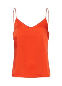 Vila, Damen Top 'JUANA', Orangerot