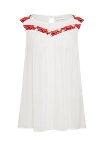 Vila, Damen Top 'VIADISA S/L TOP', Weiß
