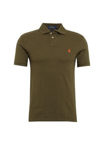 Polo Ralph Lauren, Herren Poloshirt 'SSKCSLM1-SHORT SLEEVE-KNIT', Oliv