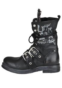 Replay, Herren Schnürstiefel 'DUVYA', Schwarz