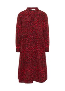 name it, Mädchen Kleid, Dunkelrot / Schwarz