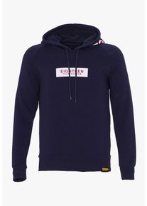 PLUS EIGHTEEN, Herren Kapuzenpullover, Blau / Marine