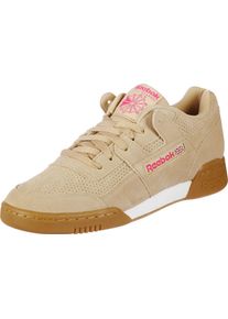 Reebok CLASSIC, Damen Sneaker 'Workout Plus MU', Beige