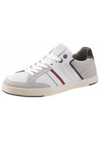 Levi's LEVI'S, Herren Sneaker 'Beyers', Grau / Rot / Weiß