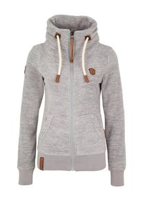 Naketano, Damen Fleecejacke, Graumeliert
