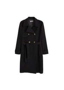 Mango, Damen Trenchcoat 'Samoa', Schwarz