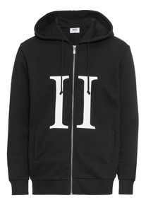 BECK2BECK, Herren Sweatjacke 'BTOBzipper', Schwarz / Weiß