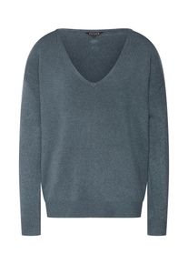 Review, Damen Pullover, Petrol