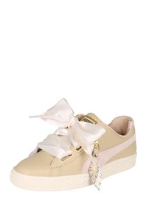 Puma, Damen Sneaker 'Basket Heart Coach', Creme