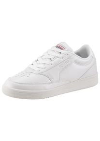 Superdry, Damen Sneaker 'Retro Court Trainer', Wei&szlig;