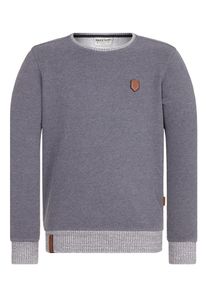 Naketano, Herren Sweatshirt 'Geschichtenerzähler', Taubenblau