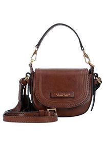The Bridge, Damen Pearldistrict Handtasche Leder 16 cm, Braun