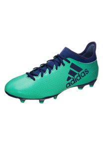 adidas Performance, Herren Fu&szlig;ballschuh 'X 17.3 FG', Blau / Gr&uuml;n / Schwarz