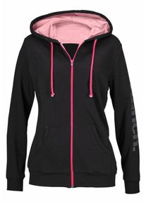 Bench, Damen Kapuzenjacke, Pink / Schwarz