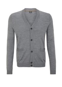 s.Oliver BLACK LABEL, Herren Cardigan, Dunkelgrau
