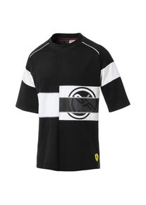 Puma, Herren T-Shirt 'Ferrari Street', Schwarz / Wei&szlig;