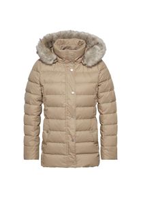 Tommy Hilfiger, Damen Jacke 'TYRA DOWN JKT', Hellbeige