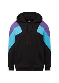 Urban Classics, Herren Sweatshirt, Aqua / Lila / Schwarz