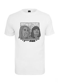 Mister Tee, Herren T-Shirt 'B**** Behave', Grau / Schwarz / Weiß