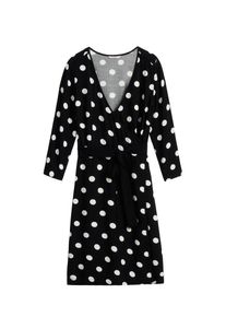 Sandwich, Damen Kleid, Schwarz