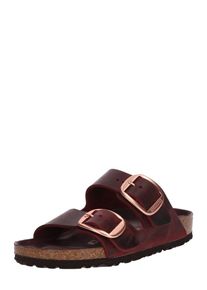 Birkenstock, Damen Pantoletten 'Arizona Big Buckle', Bordeaux