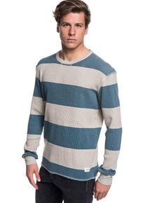 Quiksilver, Herren Sweatshirt 'Jaamata', Rauchblau / Greige