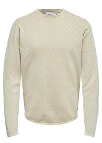 Only & Sons Only & Sons, Herren Strickpullover, Beige