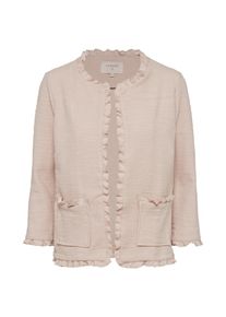 Cream, Damen Kurze Strickjacke, Rosé