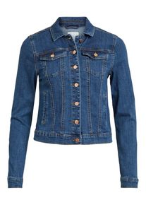Vila, Damen Jacke, Blue Denim