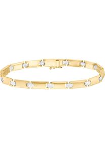 Christ, Damen Armband '86061627', Gold / Silber