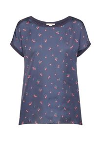 Esprit, Damen T-Shirt, Navy / Hellrot