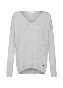 EDC by Esprit, Damen Pullover, Hellgrau