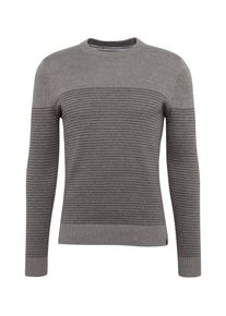 Tom Tailor, Herren Pullover, Graumeliert / Schwarz