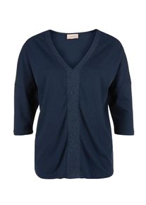 TRIANGLE, Damen Shirt, Dunkelblau