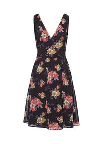 ABOUT YOU, Damen Sommerkleid 'Lilyan', Creme / Hellgrün / Pastellrot / Schwarz