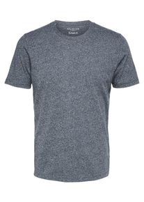 Selected Homme, Herren T-Shirt, Taubenblau