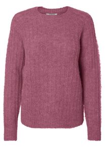 Pieces, Damen Pullover 'Lafayette', Dunkelpink