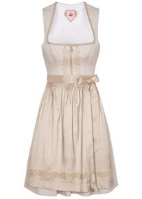 Spieth & Wensky SPIETH & WENSKY, Damen Dirndl "Holdine", Champagner