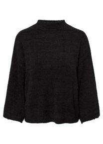 Pieces, Damen Strickpullover, Schwarz