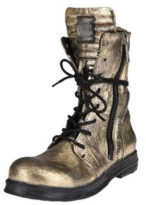 Replay, Damen Schn&uuml;rstiefel 'MILNER', Gold / Schwarz