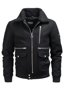 INDICODE JEANS, Herren Winterjacke 'Bilal', Schwarz