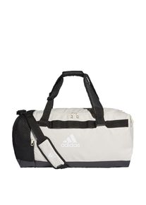 adidas Performance, Herren Sporttasche 'Convertible Duffel', Creme / Schwarz