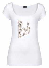 Bruno Banani, Damen T-Shirt, Weiß