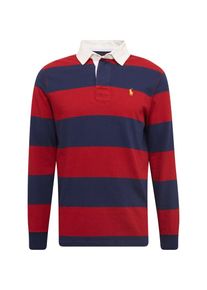 Polo Ralph Lauren, Herren Poloshirt 'YD ULTW RUSTIC UT J-LSL-KNT', Blau / Rot