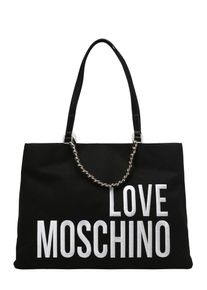 Love Moschino, Damen Shopper, Gold / Schwarz / Weiß
