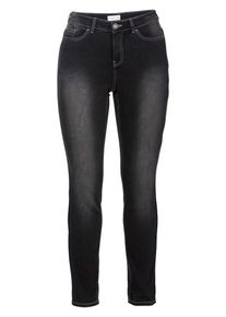 sheego Denim, Damen Stretchjeans 'Die 5-Pocket-Jeans', Black Denim