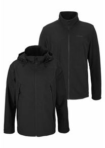 Schöffel Schöffel, Herren 3-in-1-Funktionsjacke 'COLORADO', Schwarz