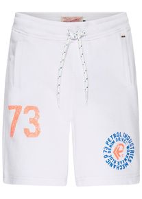 PETROL INDUSTRIES, Shorts, Blau / Apricot / Wei&szlig;