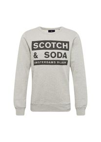 Scotch & Soda SCOTCH & SODA, Herren Sweatshirt, Hellgrau / Schwarz