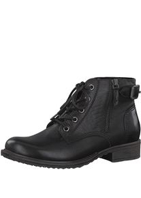Tamaris, Damen Schn&uuml;rstiefelette, Schwarz